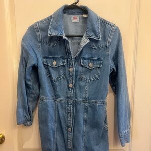 Levi's Classic Blue Denim Dress